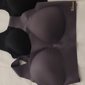 Gray - Victoria's Secret Lounge Unlined Scoop Bra XX-L